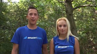 Czech amateurs couple Petra and David