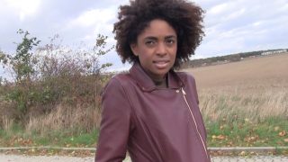 Public Agent – Ebony With Hot Body Fucked in a Car