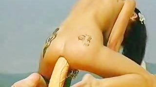 Monster Anal Toy In Kinky Slut